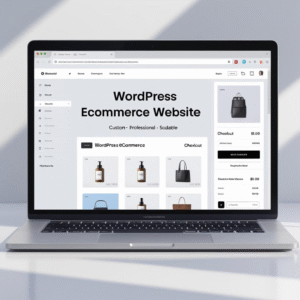 Wordpress website development for custom ecommerce store